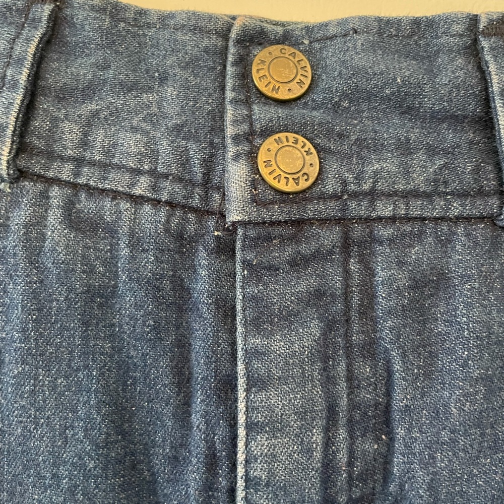 Beautiful Vintage Denim Skirt - Picture 3 of 4